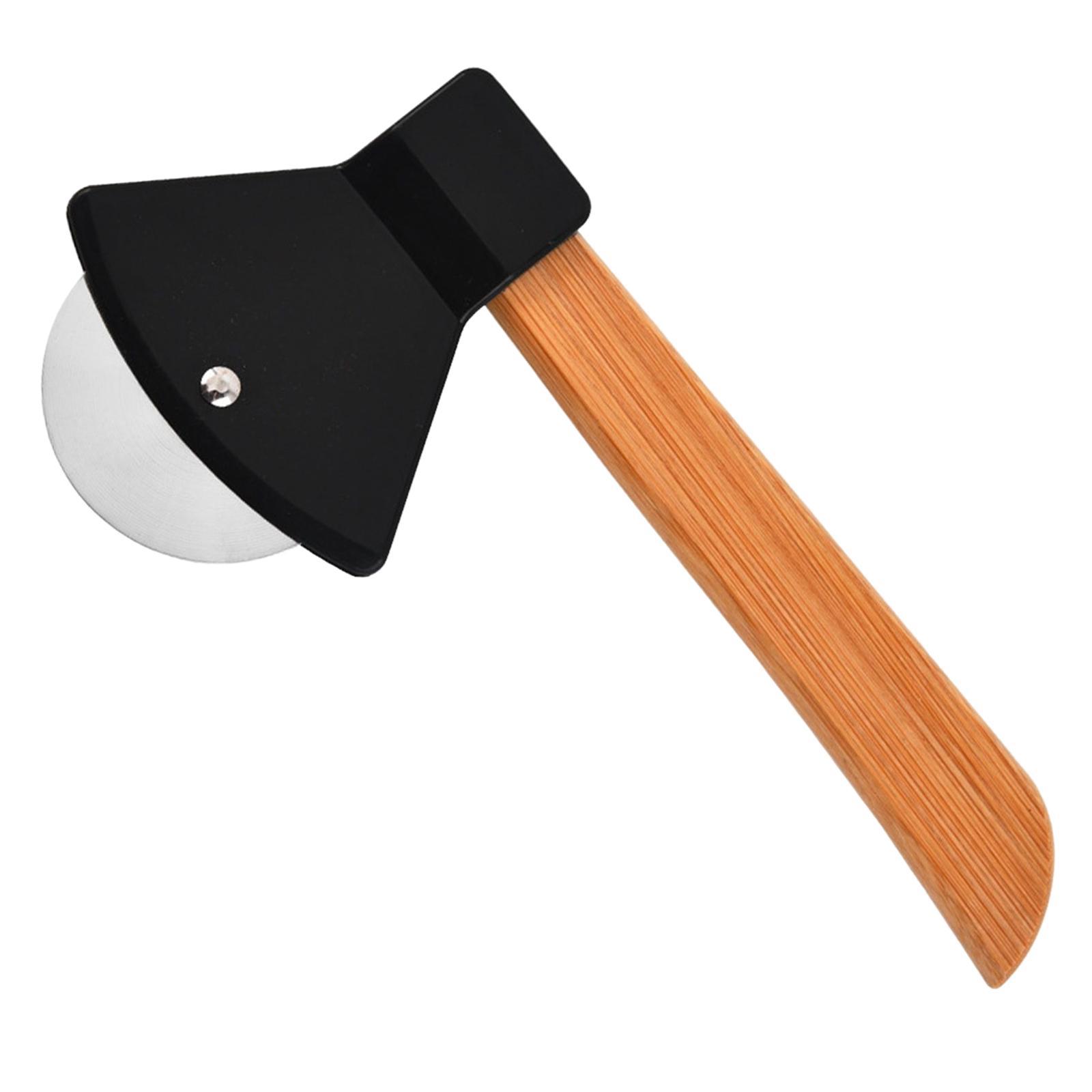 Pizza Cutter Wheel Comfortable Grip Easy to Clean for Pancakes Waffles
