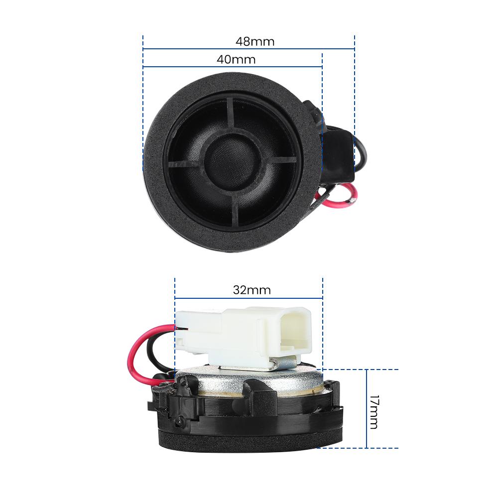 AIYIMA Audio 2 Cái Loa Tweeter âm thanh 1,5 inch 40MM 4 Ohm 25W Màng lụa 25MM Cuộn dây bằng giọng nói Loa Treble Neodymium có nắp bảo vệ