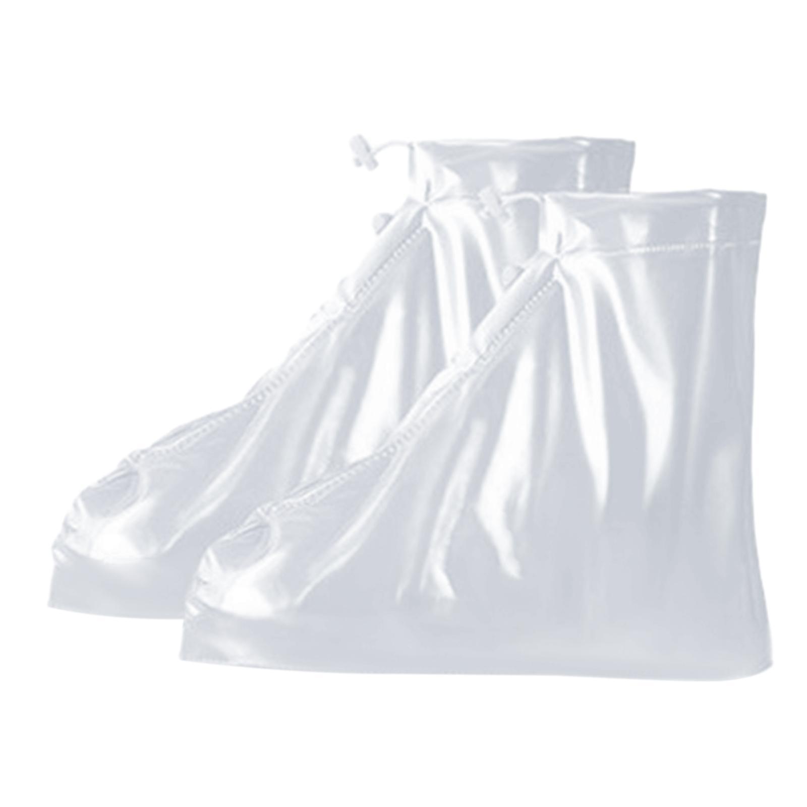Waterproof Shoe Covers, Boot Covers Shoe Covers for Rain Overshoes Reusable Over Shoes Galoshes Shoe Protectors with Zipper