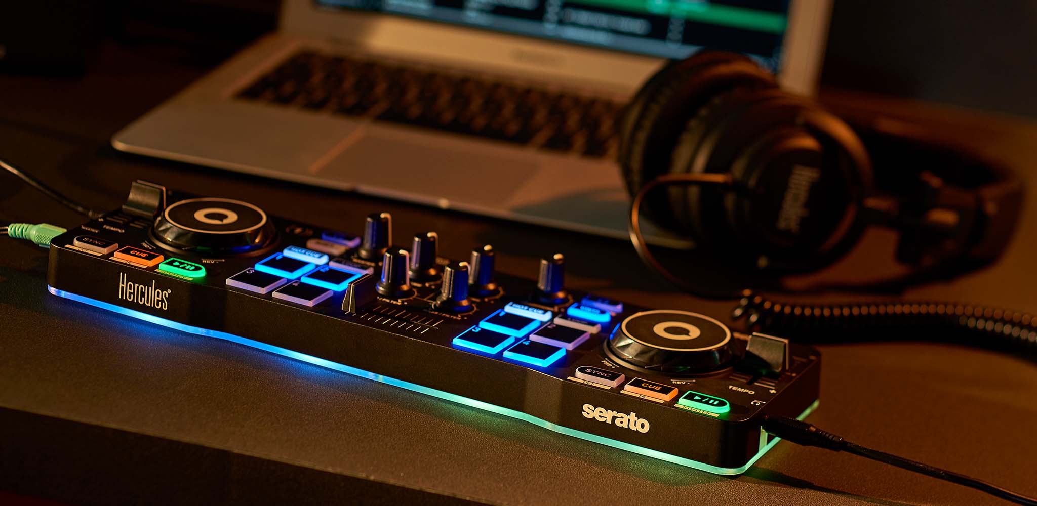 DJControl Starlight - bộ điều khiển bàn dj Hercules - HÀNG CHÍNH HÃNG