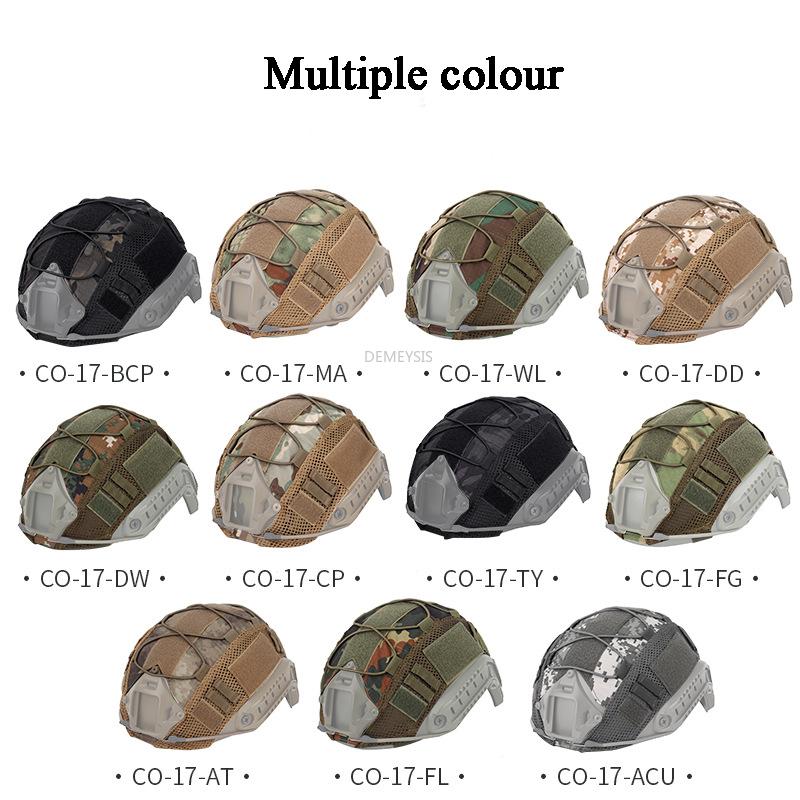 Vỏ mũ bảo hiểm chiến thuật Airsoft Airsoft SHOFT SHOFT SHOE Color: multicam