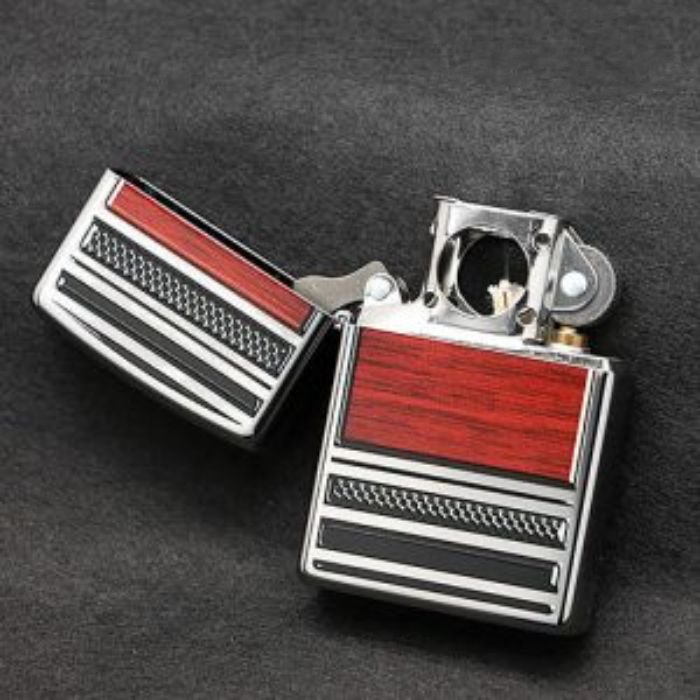 Bật Lửa Zippo Steel And Wood Chính Hãng Usa