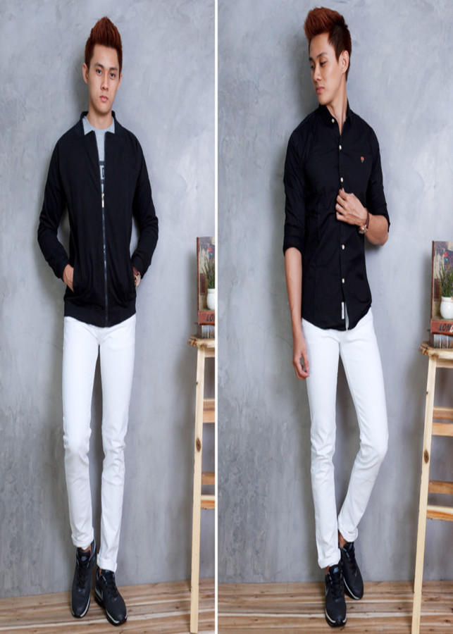 QUẦN JEAN NAM TRẮNG PHONG CÁCH HÀN QUỐC - 3457817