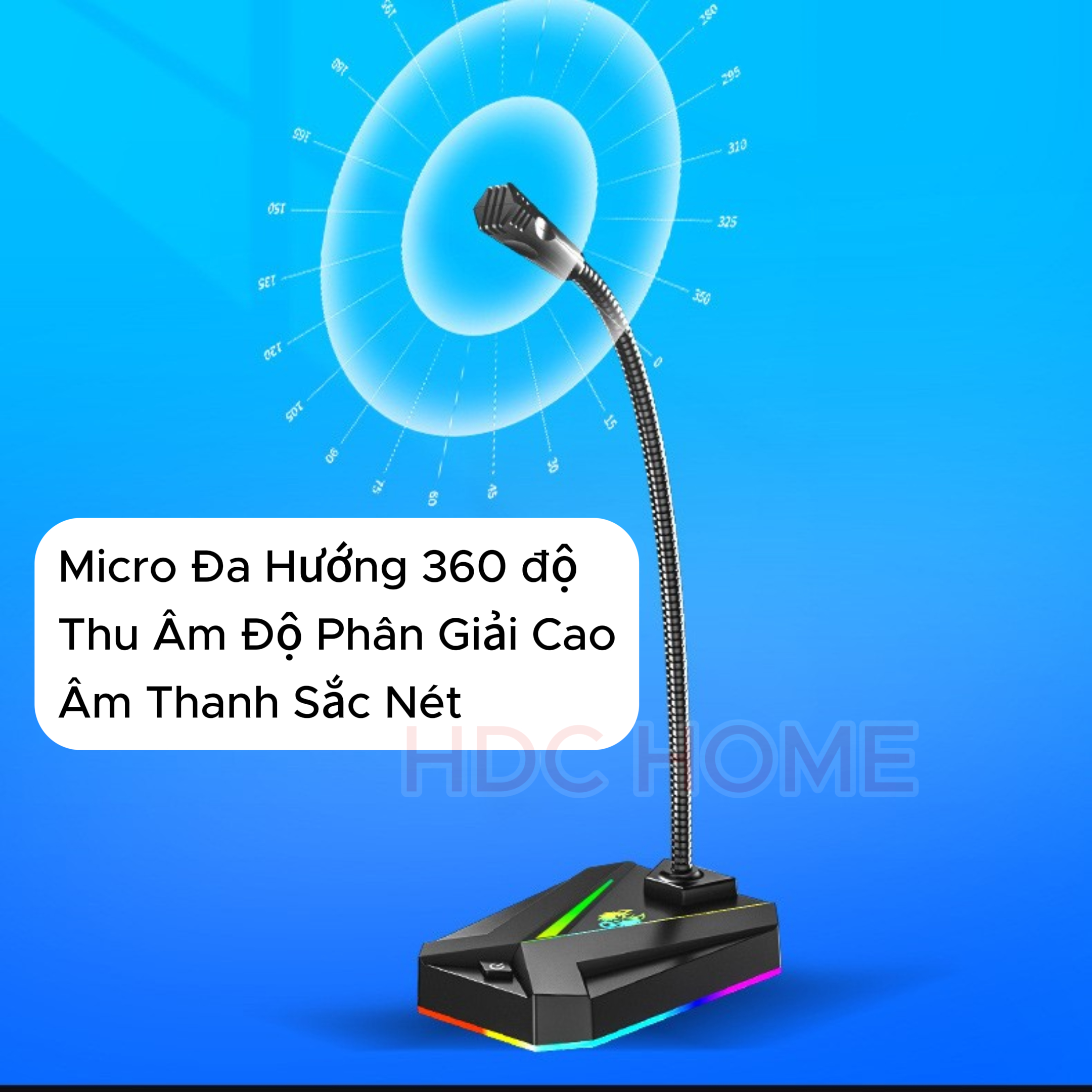 Micro Thu Âm MK10 Lọc Tiếng Ồn Cho Máy Tính Bàn, Laptop, PC Dùng Để Đàm Thoại, Dạy Học Online, Chơi Game - Hàng Nhập Khẩu