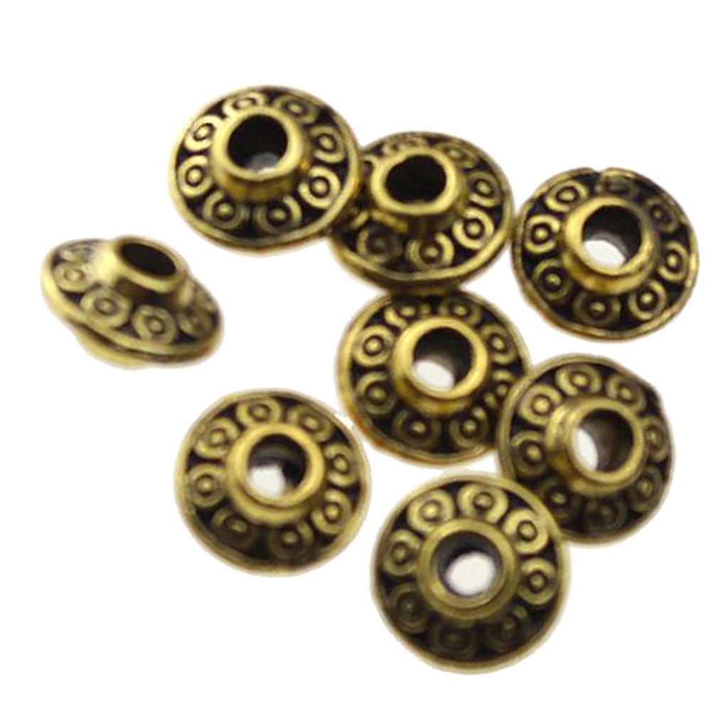 100Pcs  Style Spacer Beads Accessories DIY Jewelry Making