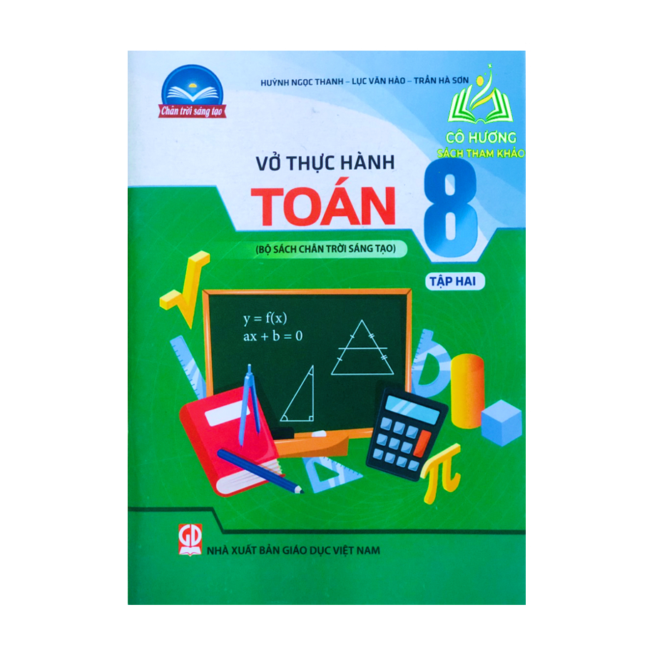 Sách - Combo Vở thực hành Toán 8 - tập 1 + 2  - ĐN