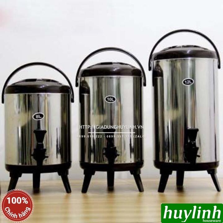 Bình giữ nhiệt ủ trà 6 lít - 8 lít - 10 lít - Inox 304