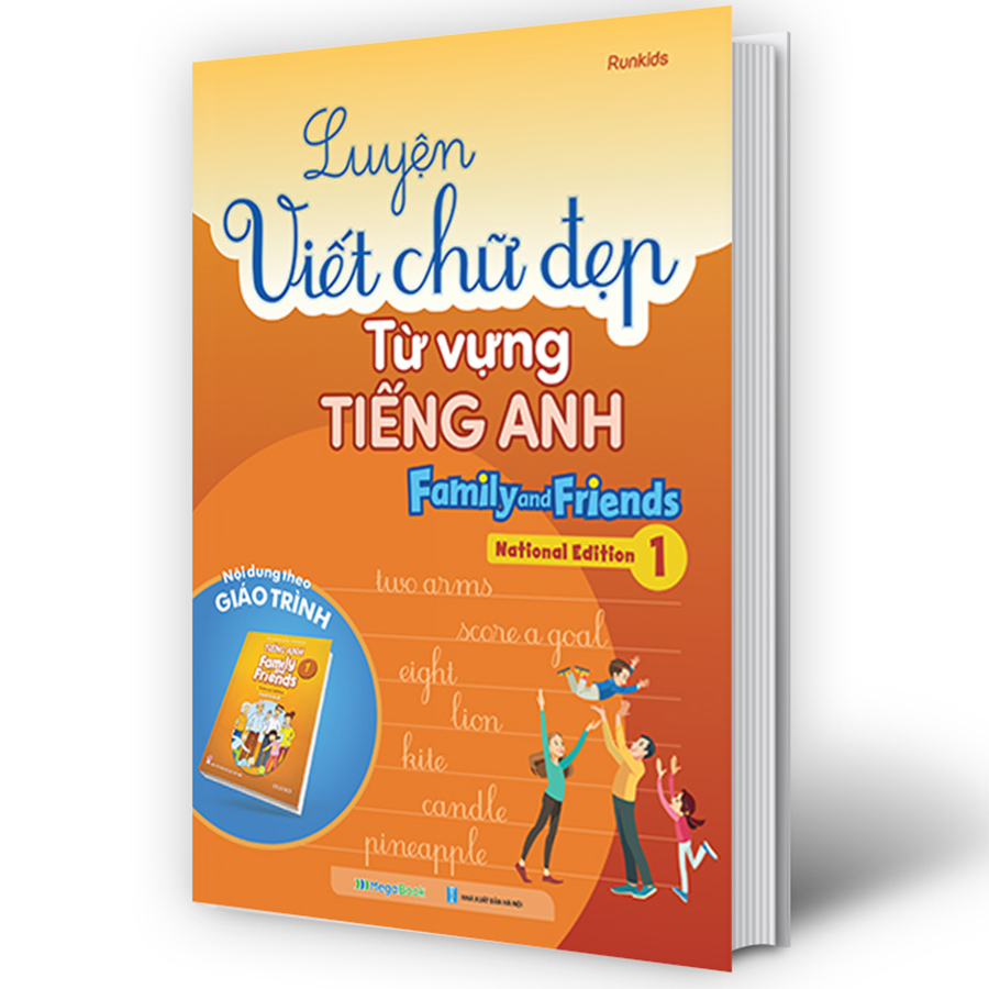 Luyện viết chữ đẹp từ vựng Tiếng Anh Family and Friends - National Edition 1