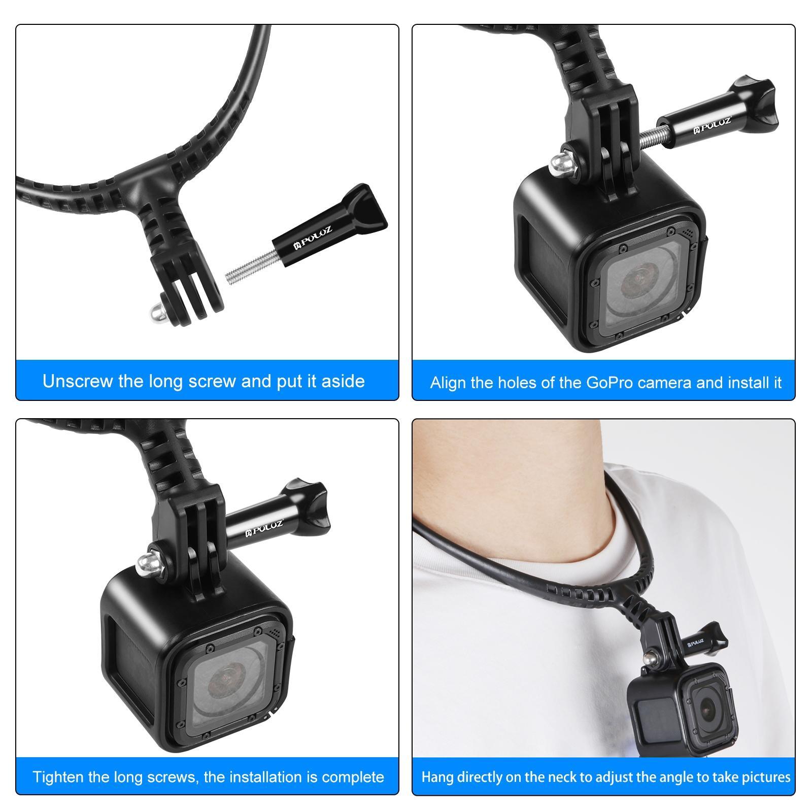 Selfie Neck Holder Bendable Upgraded Phone Holder for Vlog Smartphone Camera