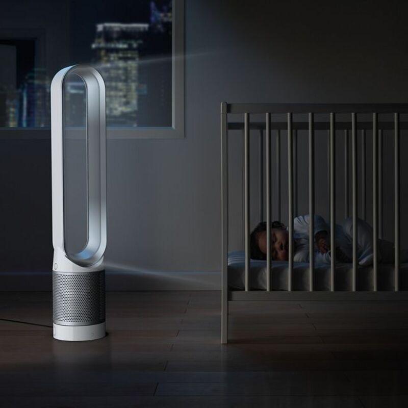 Quạt Tháp Không Cánh Kèm Lọc Không Khí Dyson Pure Cool Link TP04, Bộ Lọc Hepa Loại Bỏ 99% Bụi Mịn Và Vi Khuẩn