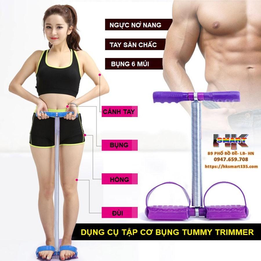 (hót)Dụng cụ tập cơ bụng lò xo tummy trump rèn luyện thể thao – dây tập cơ rèn luyện thể thao tại nhà