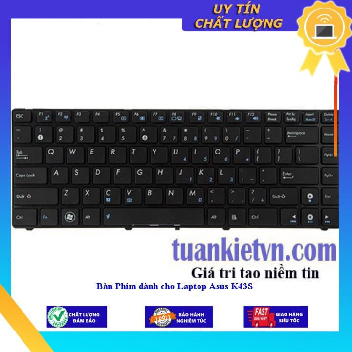 Bàn Phím dùng cho Laptop Asus K43S - Hàng Nhập Khẩu New Seal