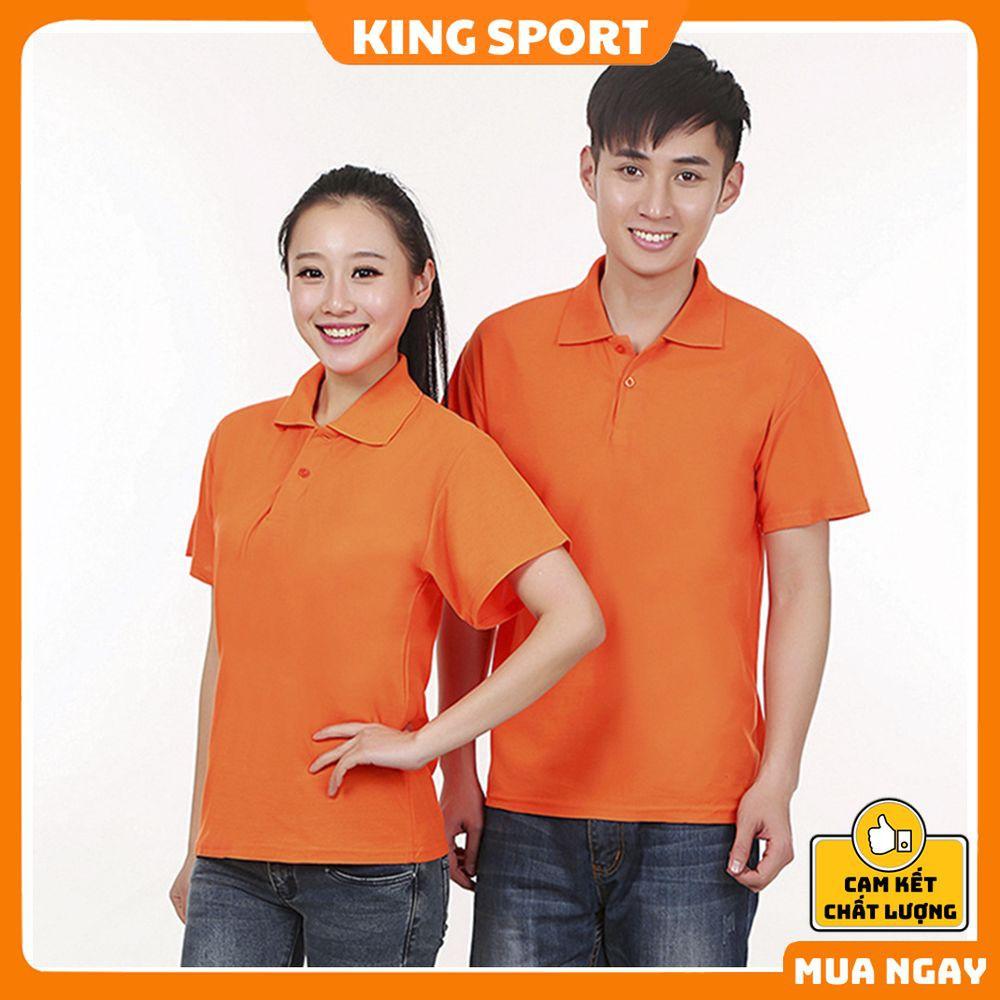 Áo polo nam unisex vải poly thái 4 chiều mềm mịn thoáng mát KING SPORT Áo phông nam nữ có cổ hàng chính hãng
