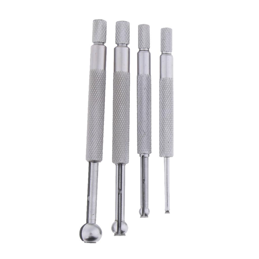 Phép Lạ Chiếu 4 Độ Chính Xác Kính Thiên Văn Nhỏ Lỗ Khoan Đồng Hồ Đo Set Full Bộ Bóng Loại 1/8 "-1/2"