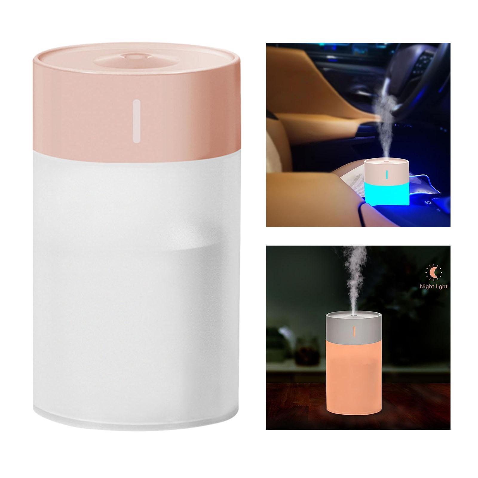 260ml Air Humidifier, Two Spray Modes Mini USB Adjustable Diffuser for Car Home Office
