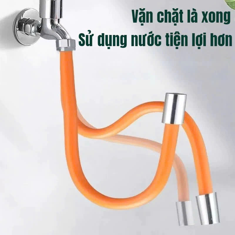 15cm Ống Nối Dài Vòi Nước Silicone Mở Rộng – Ống Nước Linh Hoạt, Dễ Dàng Sử Dụng, Bền Bỉ - HÀNG CHÍNH HÃNG - VÒI NƯỚC VÀ PHỤ KIỆN TƯỚI CÂY