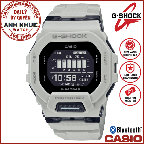 Đồng hồ nam dây nhựa Casio G-Shock chính hãng Anh Khuê GBD-200UU-9DR (45mm)