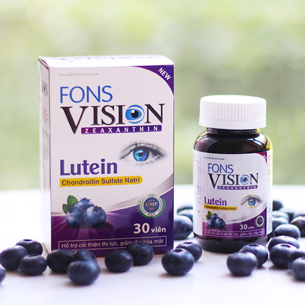 Viên uống bổ mắt, tăng cường thị lực Fons Vision (30 viên)