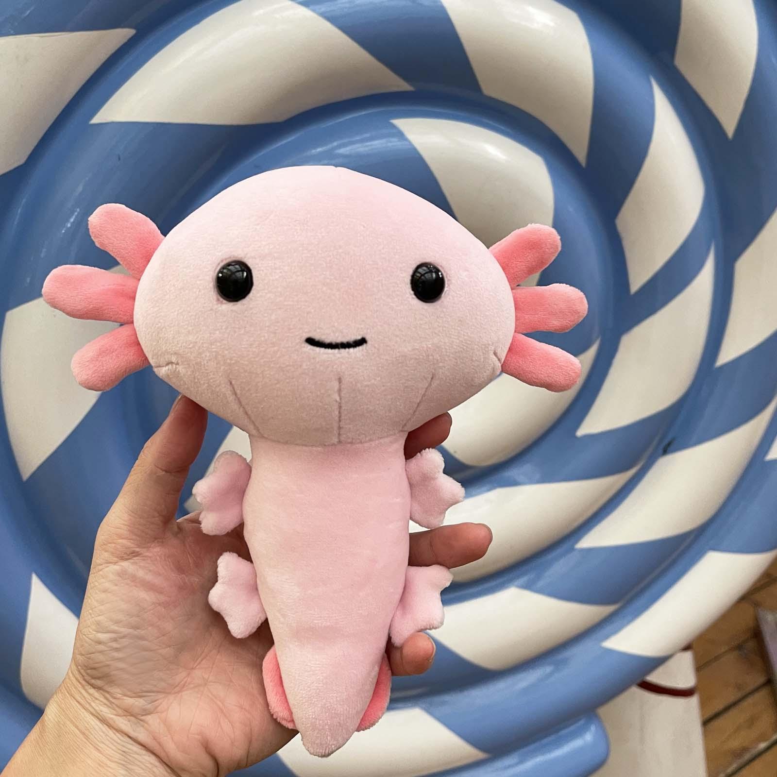 Động Vật Dễ Thương Axolotl Sang Trọng Búp Bê Kawaii Nhồi Bông Gối Bộ Đồ Chơi Động Vật Cho Trẻ Em Birthdy Giáng Sinh Sinh Nhật Quà Tặng Halloween