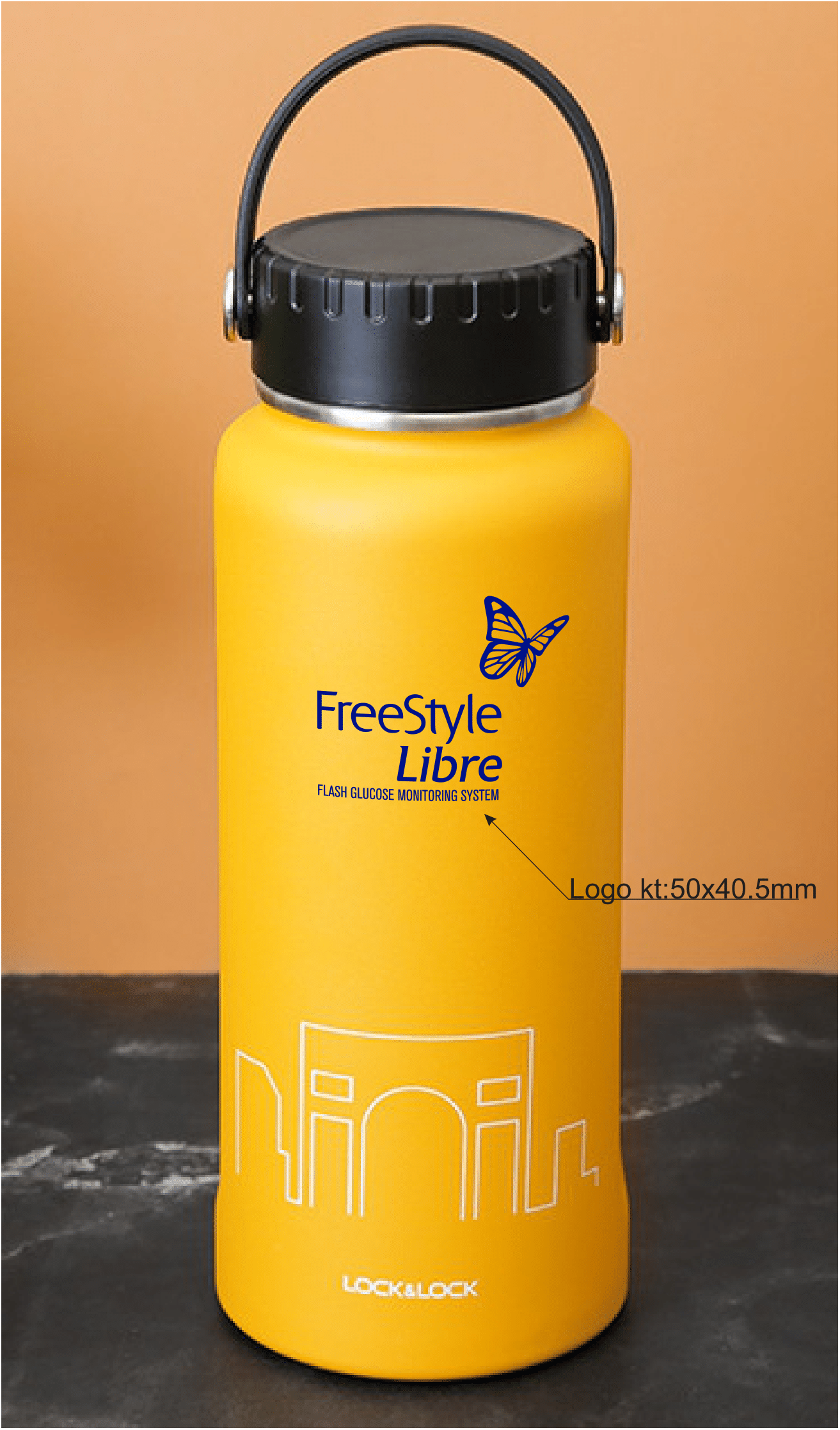 [GIFT]  Bình nước Lock&amp;Lock - Abbott Free Style Libre