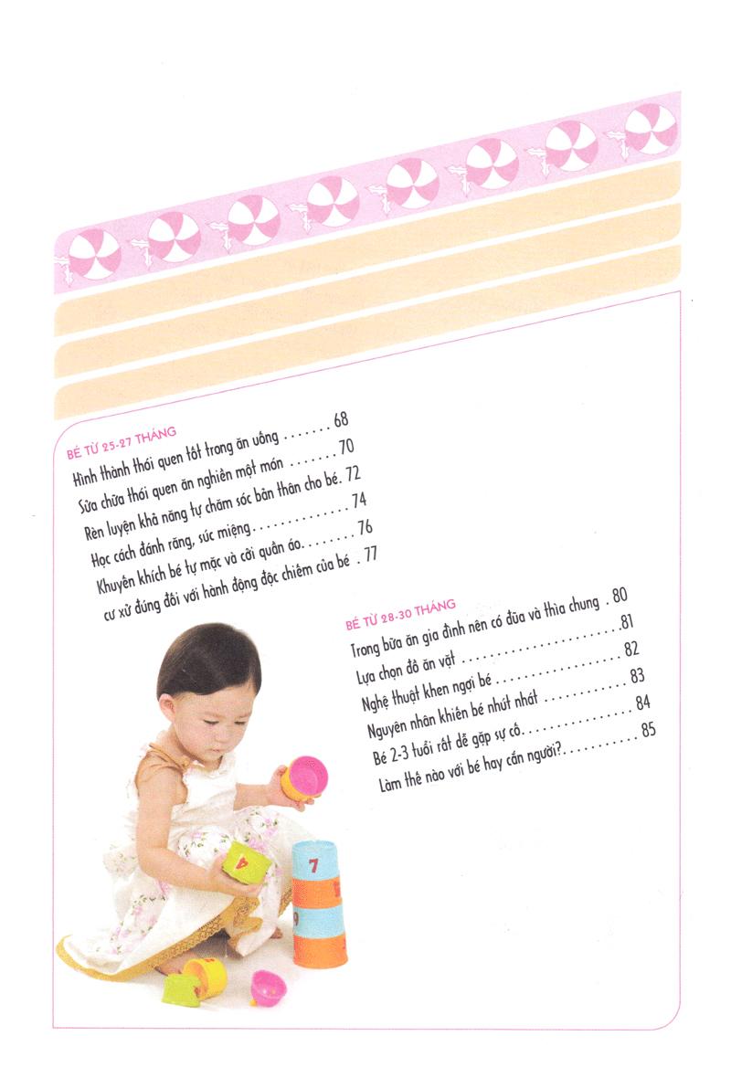 Nuôi Con Khỏe Mạnh Từ 1-3 Tuổi
