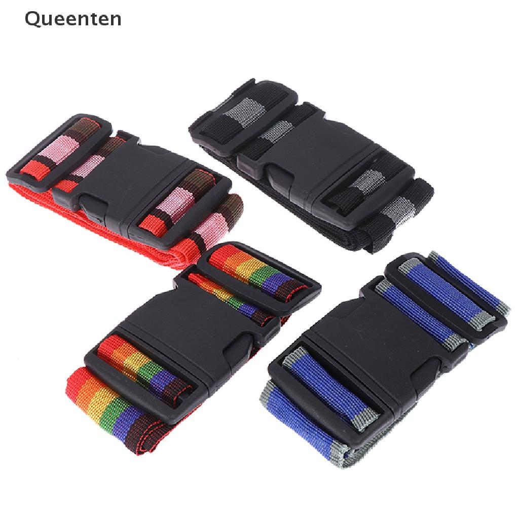 Queenten Luggage Strap Cross Belt Packing 180CM Adjustable Travel Buckle Baggage Belts QT