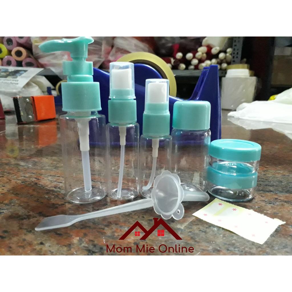 Bộ chiết mỹ phẩm 6 món tiện lợi khi đi du lịch - Size nhỏ - C105