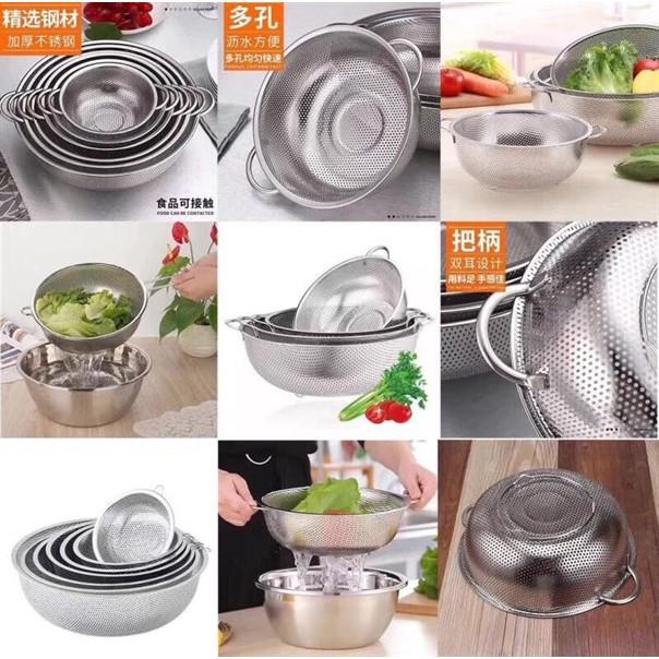RỔ RÁ INOX