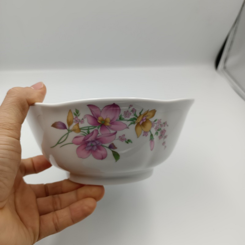 Tô canh hoa dây tím 17,4 cm hàng việt nam chất lượng cao.