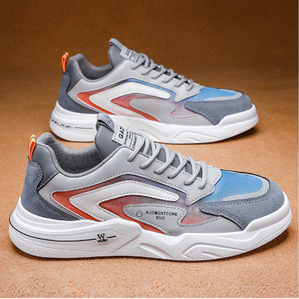 Giày thể thao nam, giày sneaker nam Màu Cá tính Cao Cấp BEE GEE GNA1003