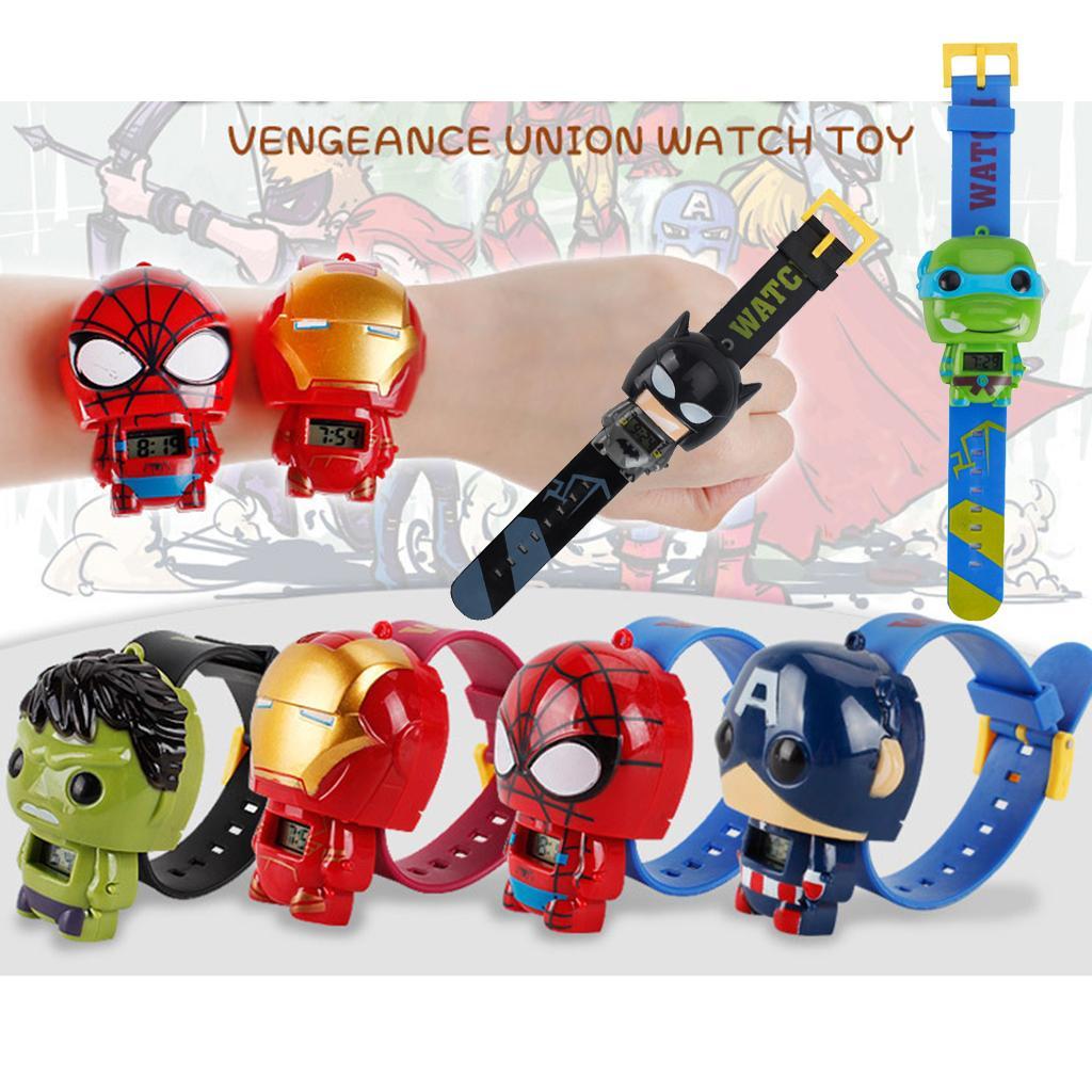 3D Cartoon Watch Cute Children Clock Wrist Watches