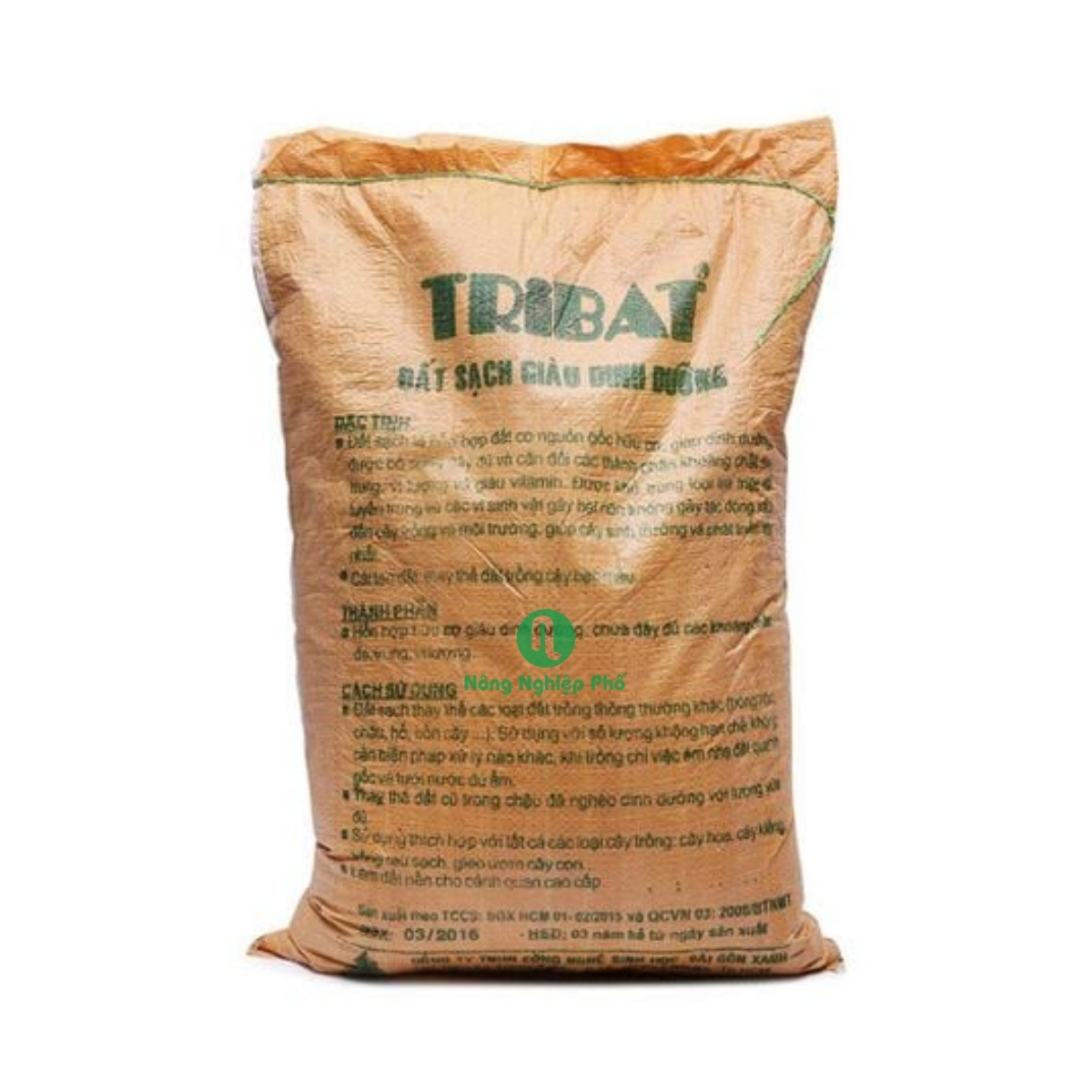 Đất Sạch Tribat Giàu Dinh Dưỡng 20dm3 &amp; 50dm3