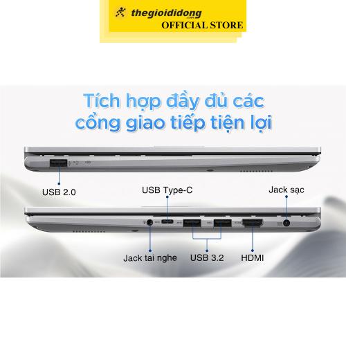 Laptop Asus Vivobook X1404ZA i3 1215U/8GB/512GB/Win11 (NK246W) - Hàng Chính Hãng