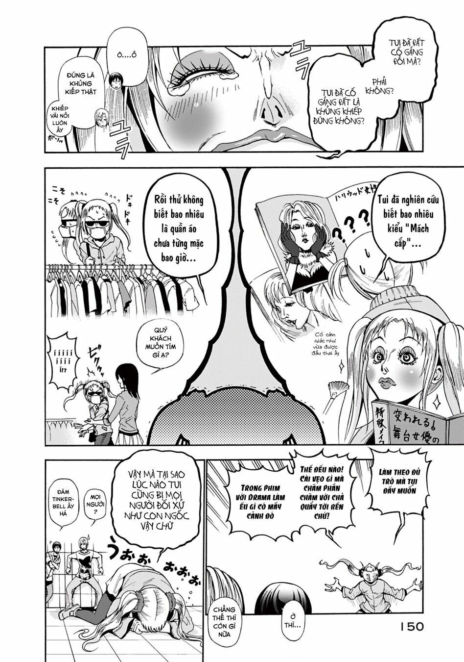 cô gái thích lặn - grand blue chapter 8 16