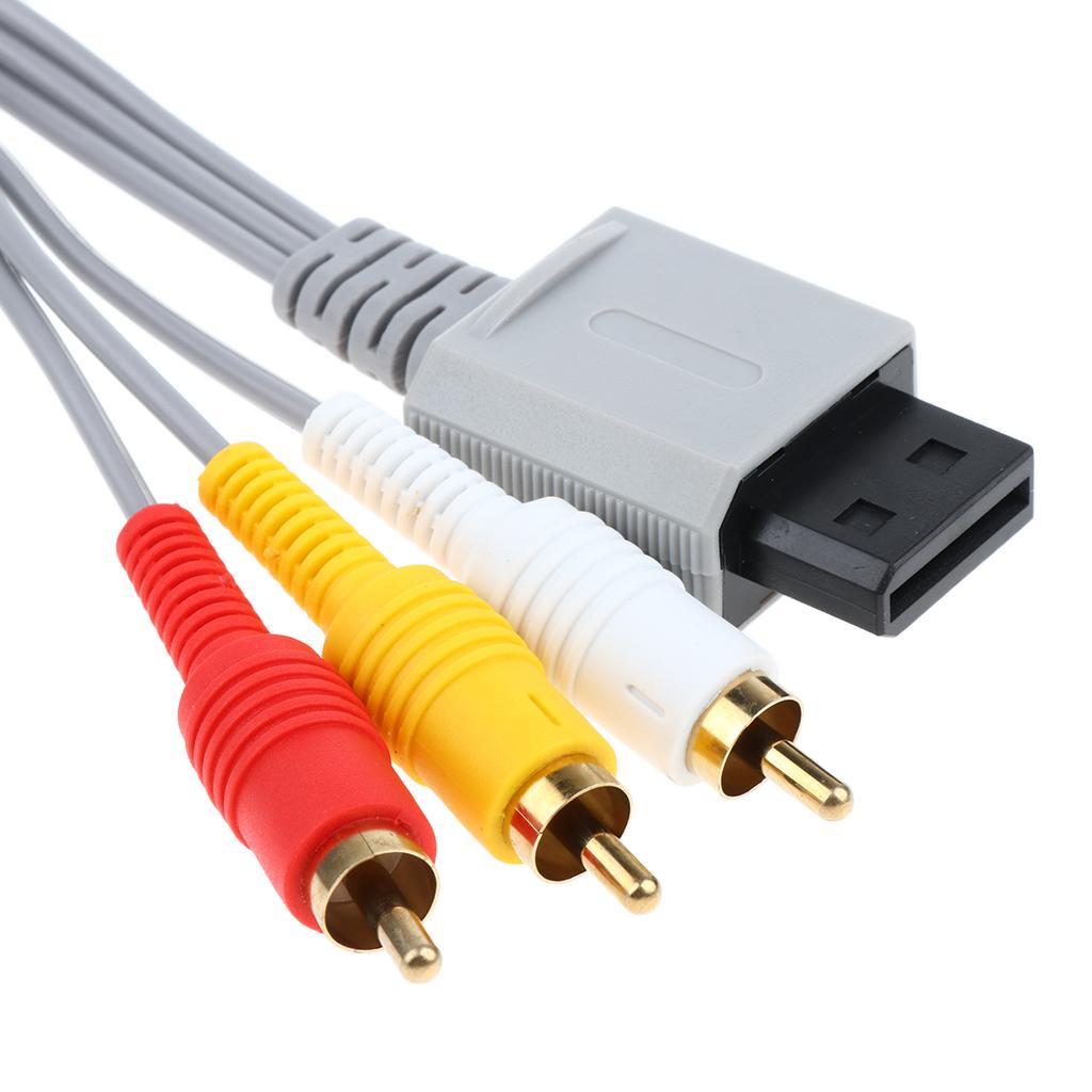 TV Component RCA Audio Video A/V Cable Cord Plug for   U