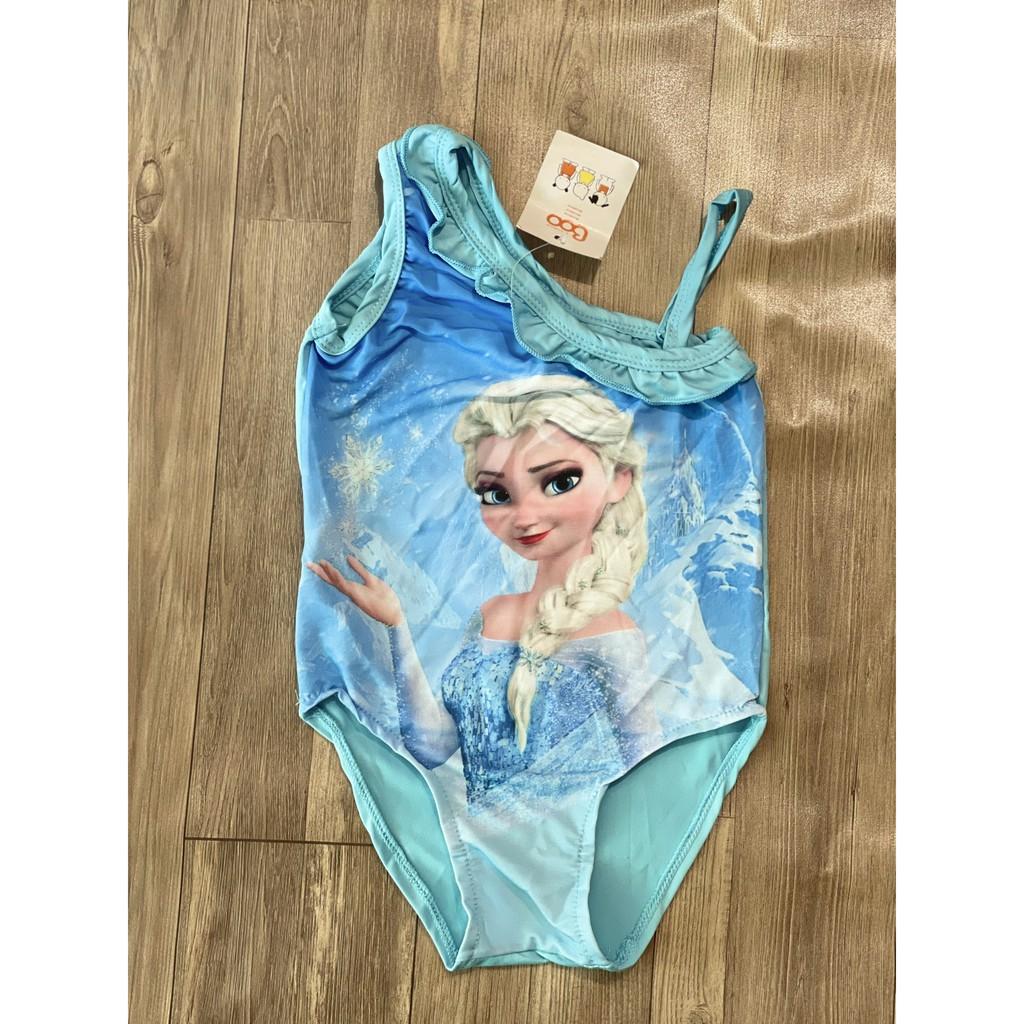 Đồ Bơi Một Mảnh Công Chúa Elsa Cho Bé Từ 1-3 Tuổi
