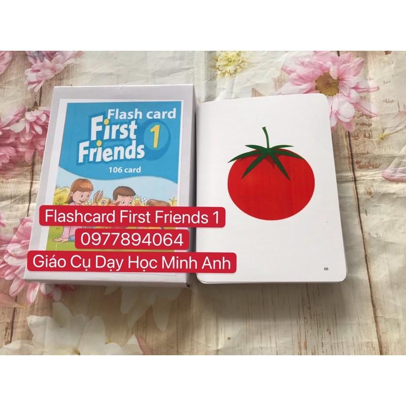 Flashcards First Friends 1-2 ️phiên bản 1st ️Thẻ Tiếng Anh dạy trẻ mầm non