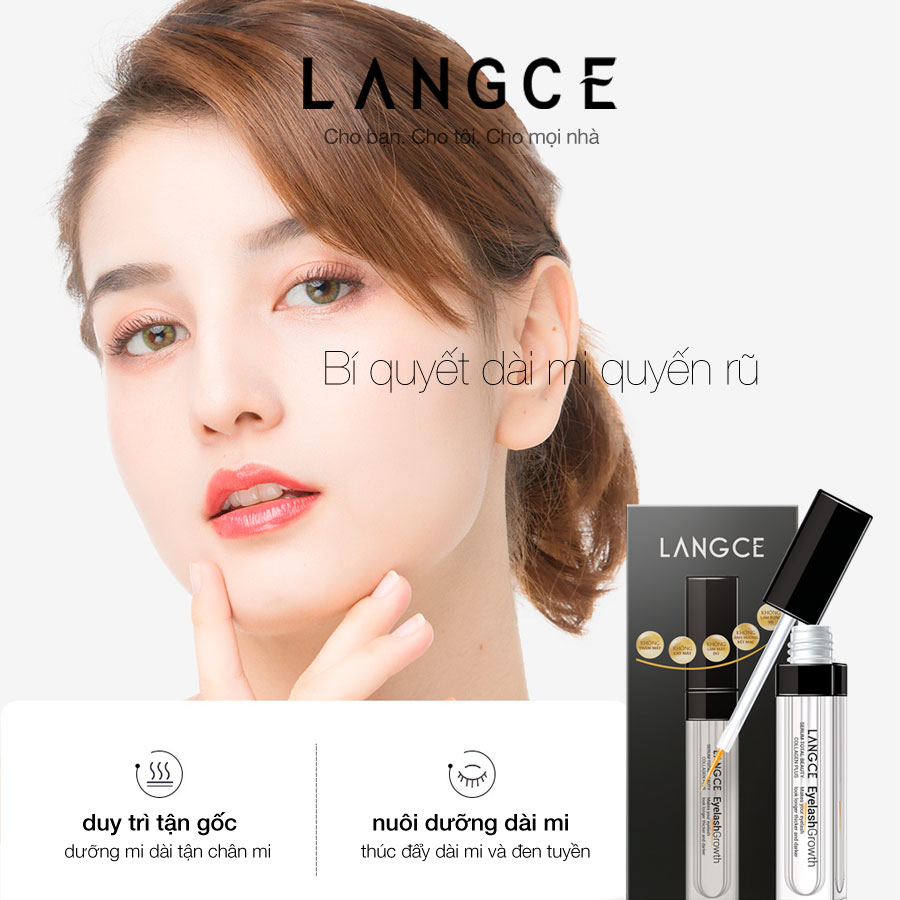 TINH CHẤT DƯỠNG DÀI ĐẸP MI COLLAGEN+ 7ml HỘP ĐEN LANGCE