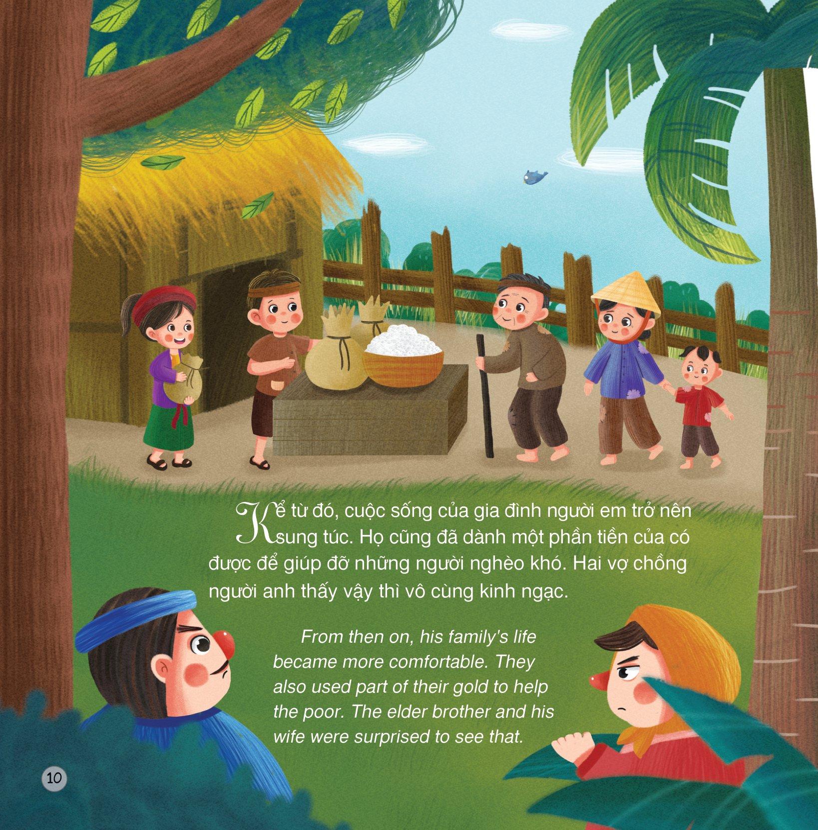 Truyện Cổ Tích Việt Nam - Cây Khế (Song Ngữ Việt - Anh)