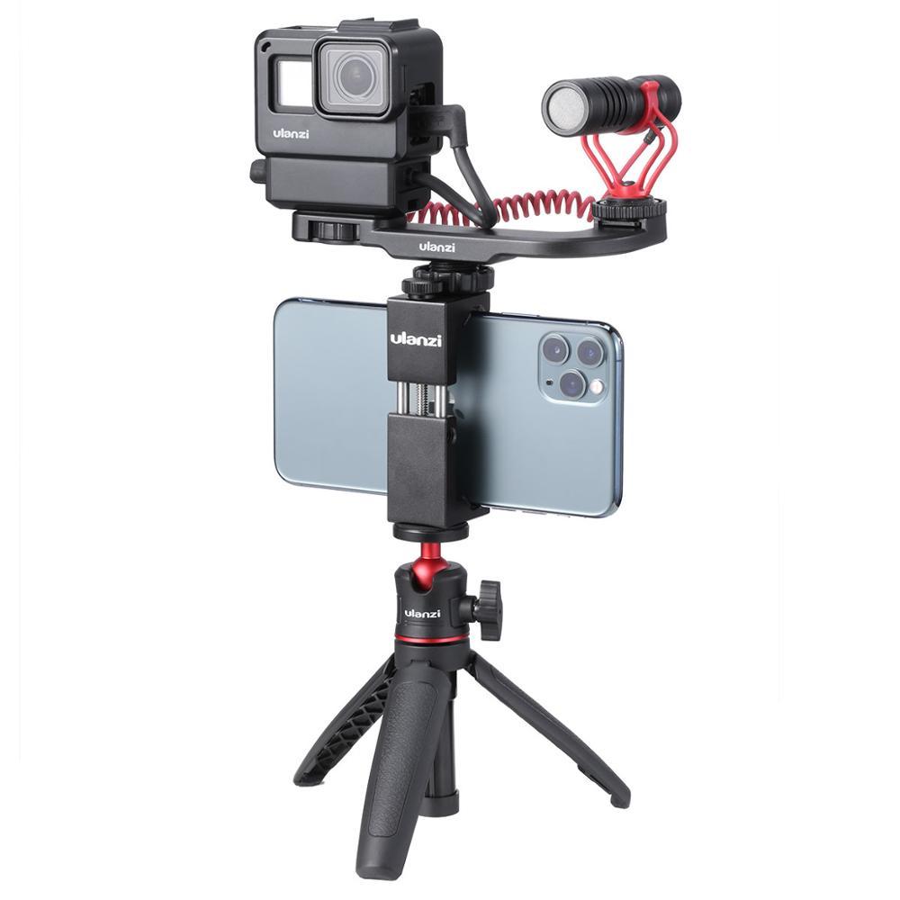 Ulanzi MT-08 Mở rộng Pole Mini Mini Monopod Mount Tay cầm tay cầm cho điện thoại
