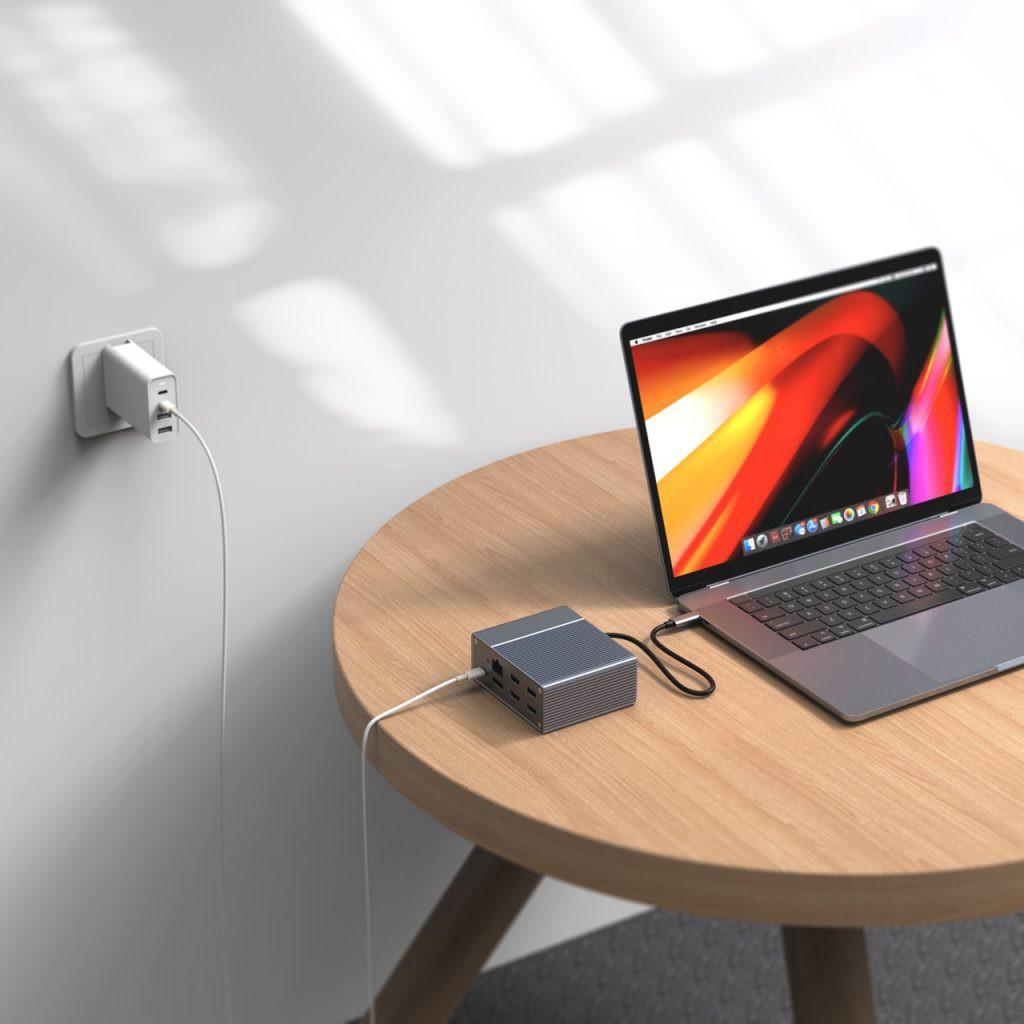 Hub HyperDrive GEN 2  G212 12IN1 Cổng Chuyển Đổi Type C Dành Cho Macbook/iPad Pro 2018 2020/PC/Devices - Hàng Chính Hãng