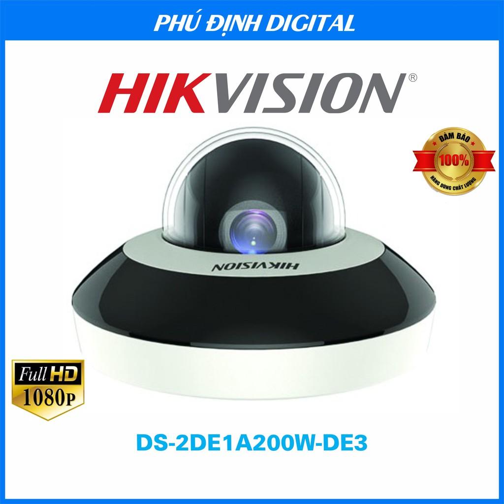 Camera Quay quyét trong nhà 2mp Hikvision mã DS-2DE1A200W-DE3 - Hàng Chính Hãng