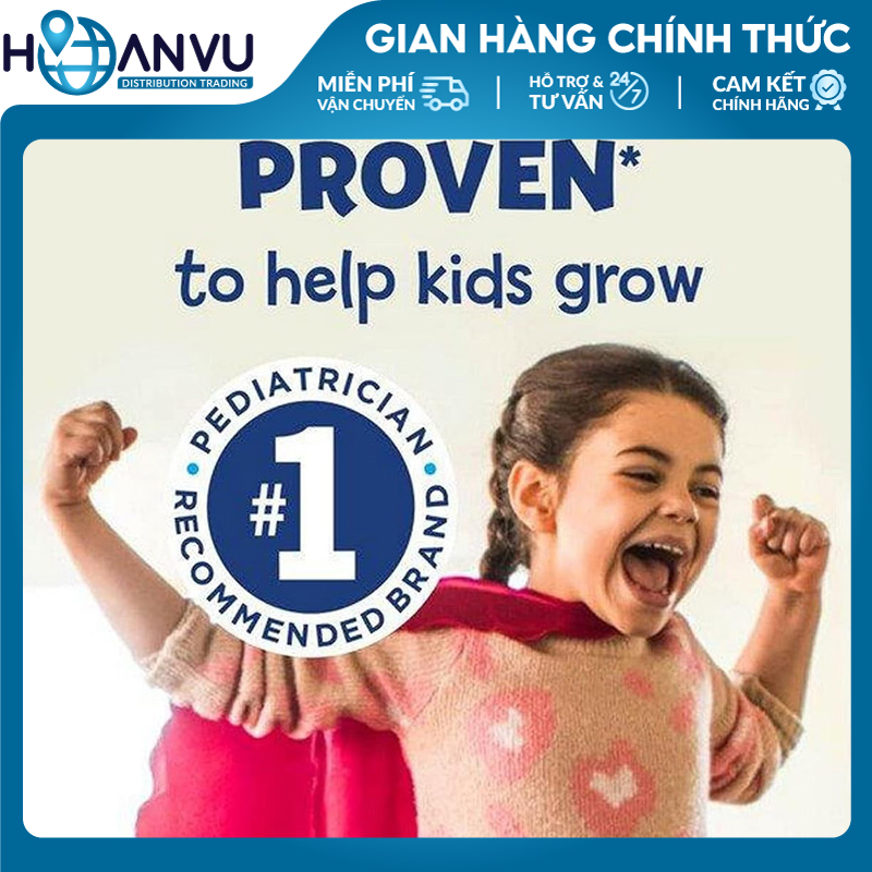 Sữa nước Pediasure Grow &amp; Gain Optigro Vanilla Shake (237ml) - Mỹ