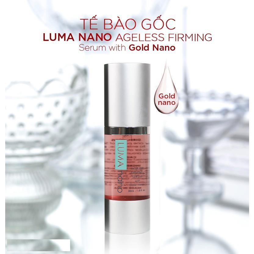 Serum ngăn ngừa lão hóa da LumaNano Ageless Firming Serum with Gold Nano