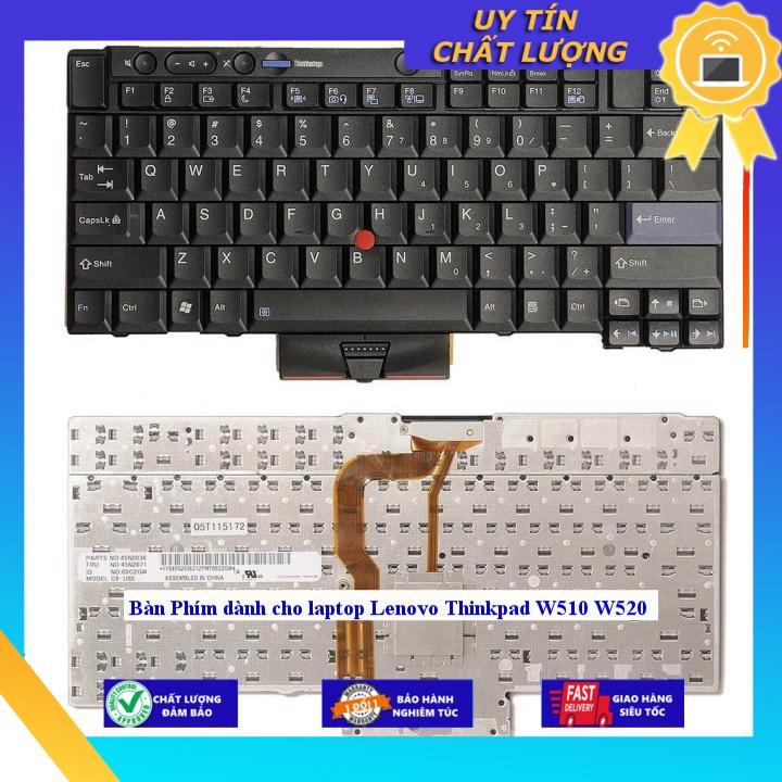 Bàn Phím dùng cho laptop Lenovo Thinkpad W510 W520 - Hàng Nhập Khẩu New Seal
