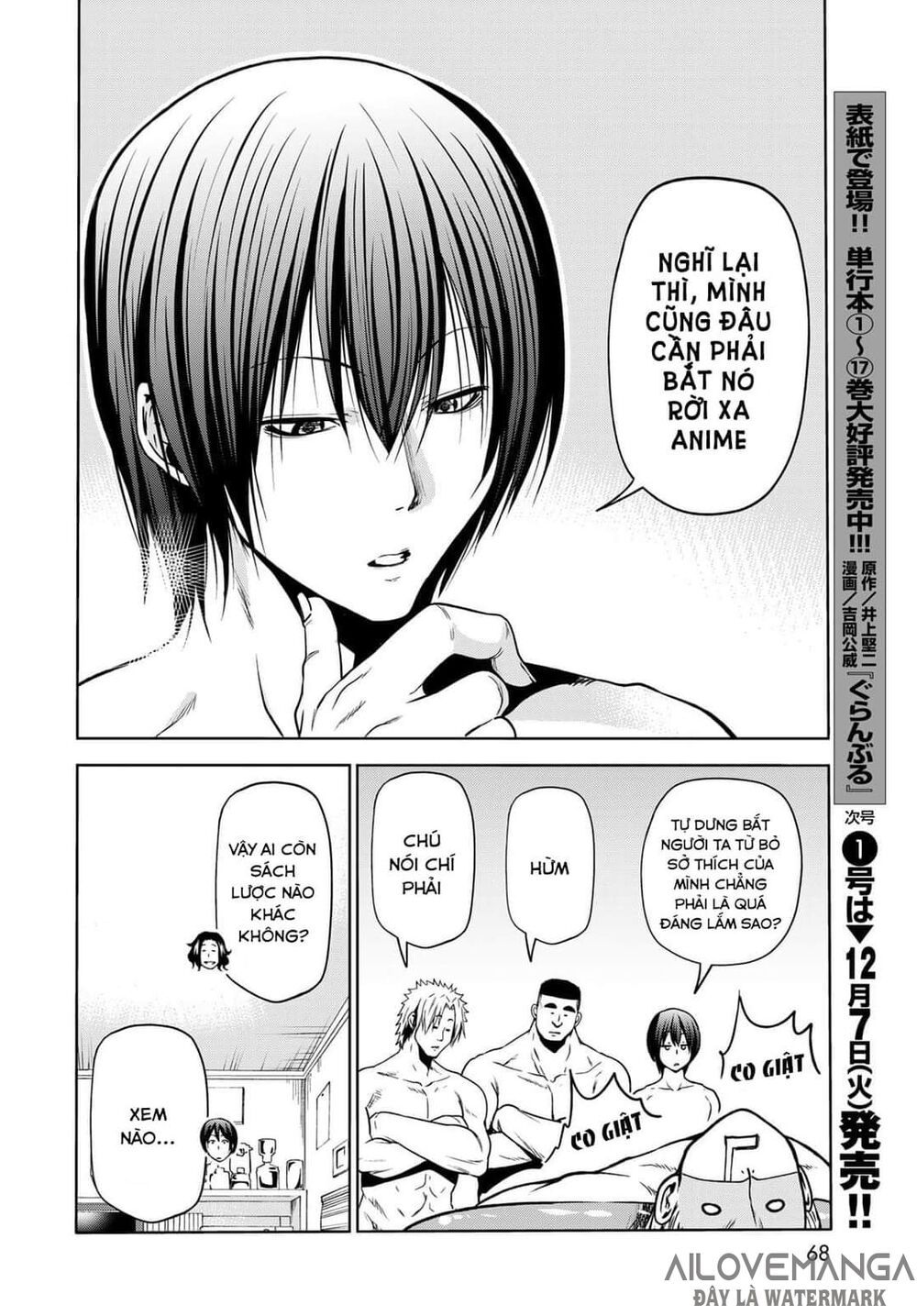 cô gái thích lặn - grand blue chapter 73.2 9