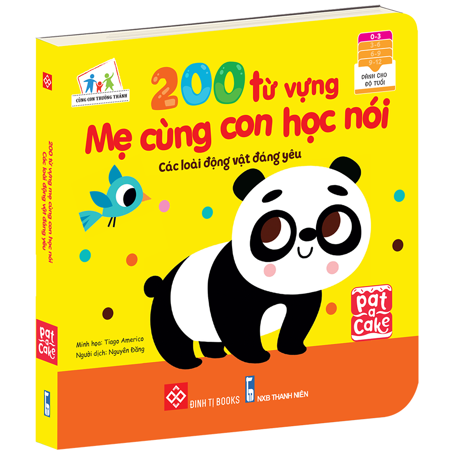 200 Từ Vựng Mẹ Cùng Con Học Nói - Các Loài Động Vật Đáng Yêu