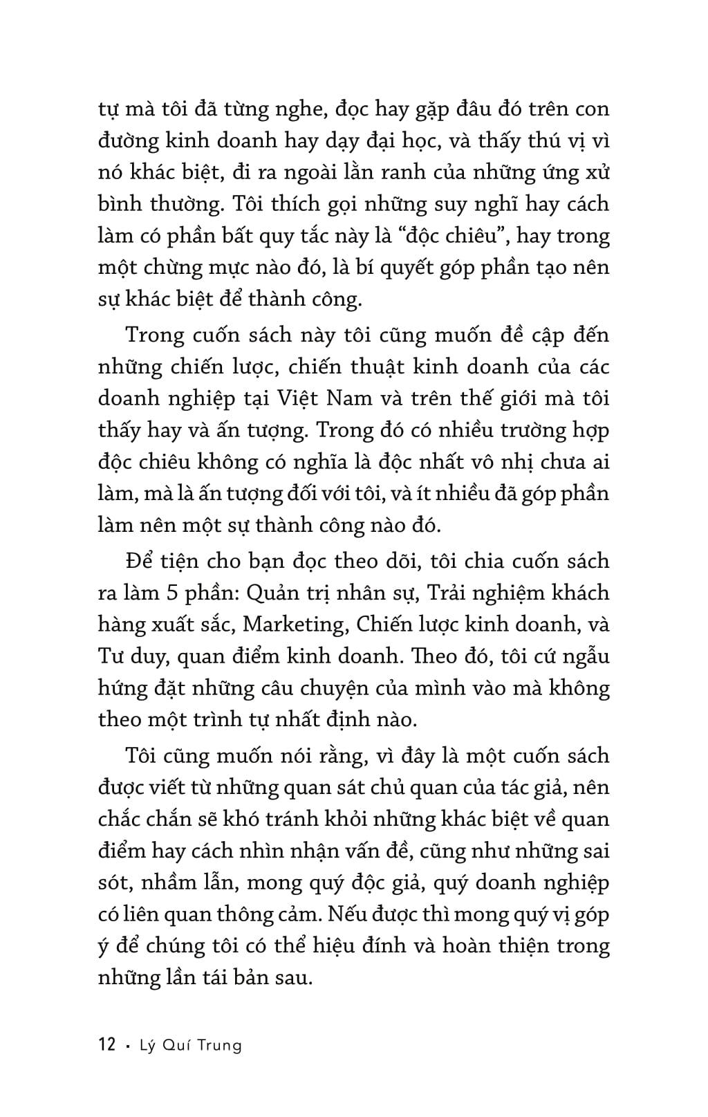 Khác Biệt Để Thành Công - Độc Chiêu Kinh Doanh Của Các Doanh Nghiệp Việt Nam