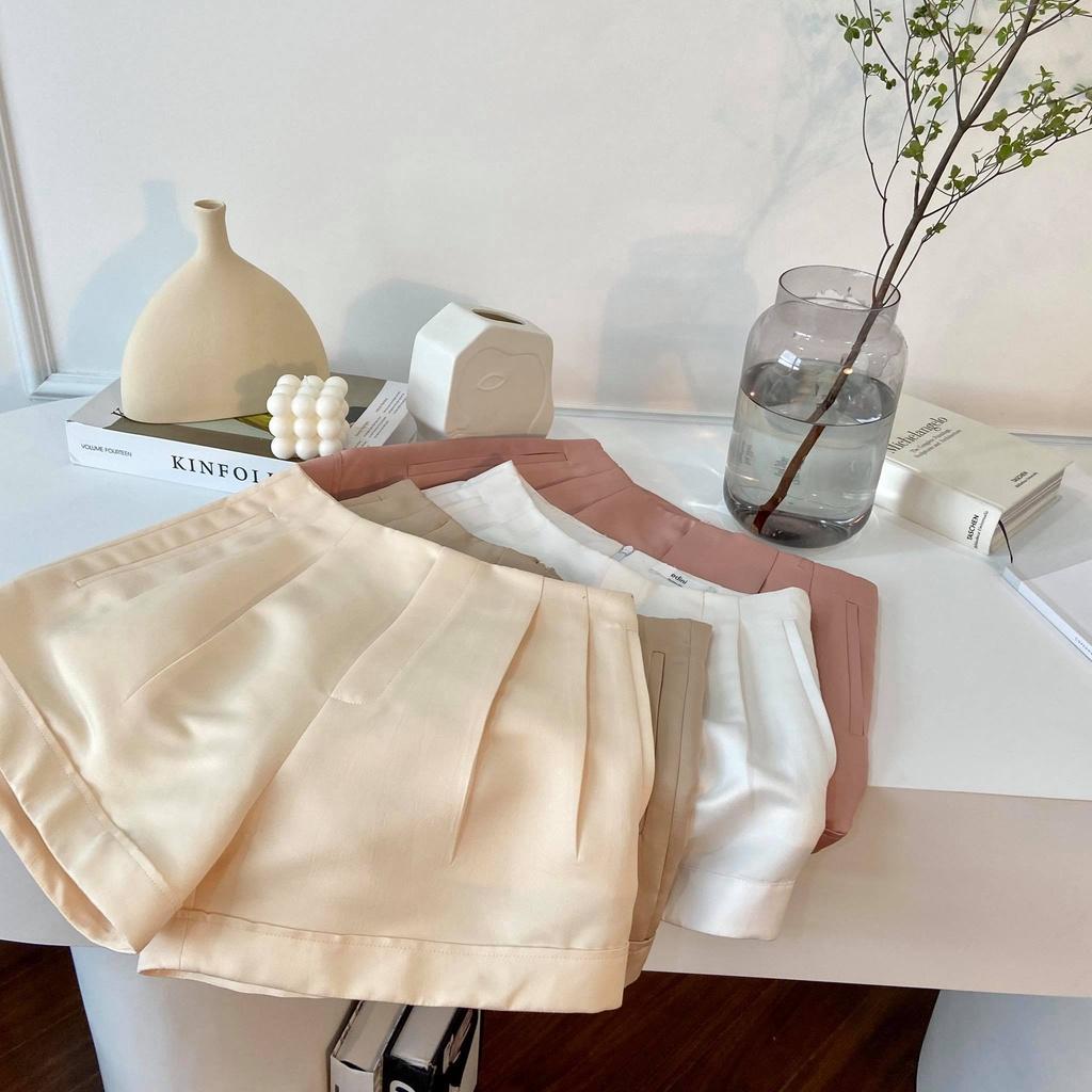 Quần Short Nữ Lưng Cao 4 Màu EDINI - S138