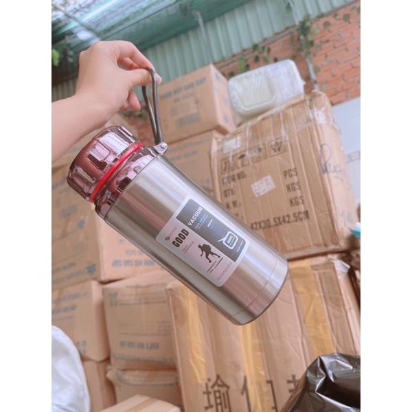 Bình giữ nhiệt 1200ml Vacuum nắp kim cương cao cấp